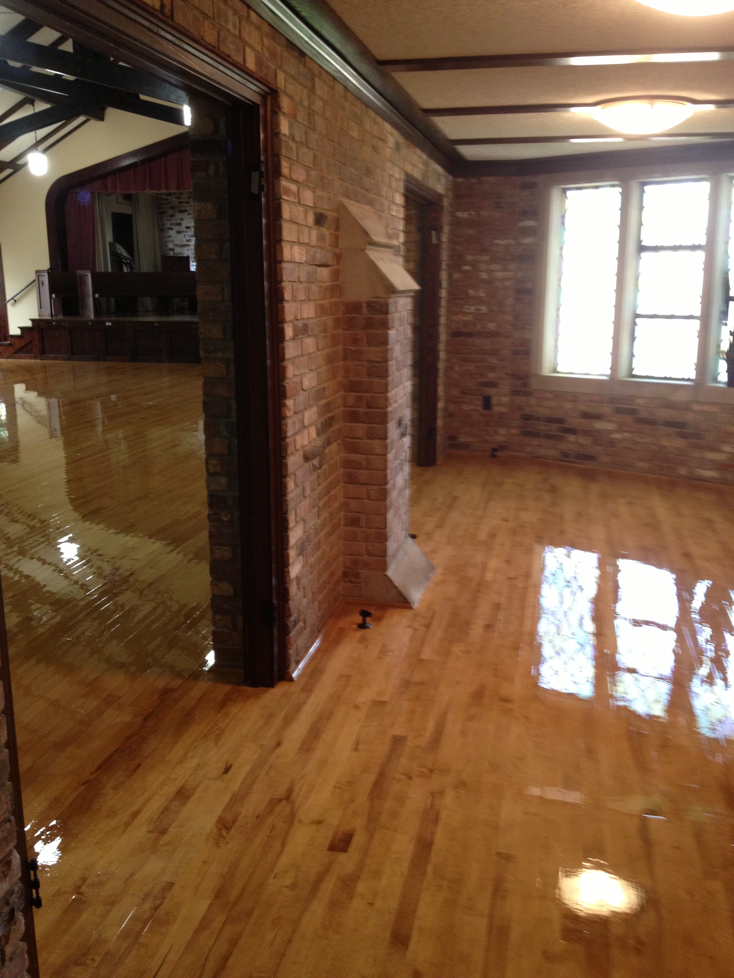 Church Work by Allred Flooring Hardwood Services
