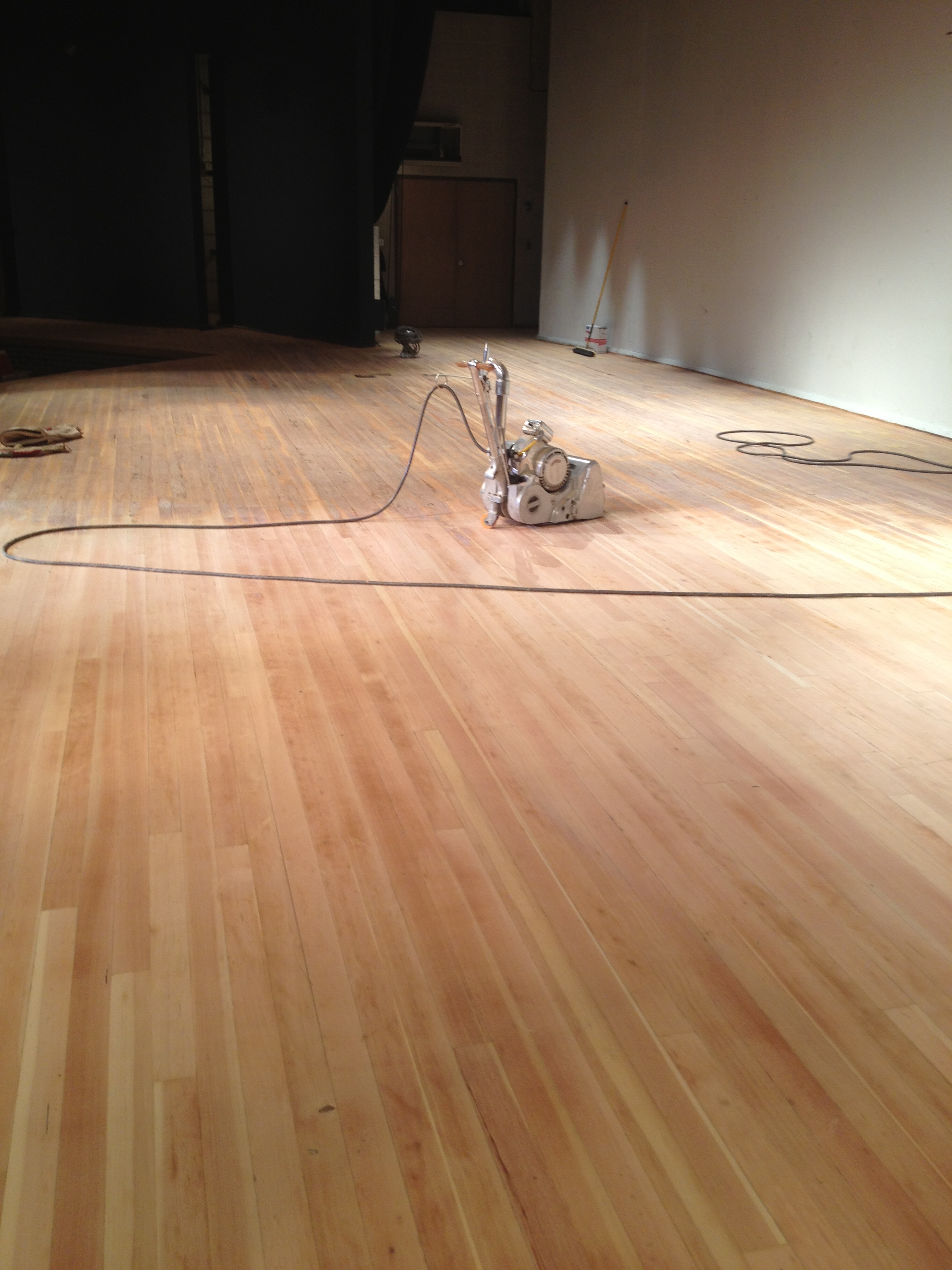 Stage & Auditorium Work by Allred Flooring Hardwood Services